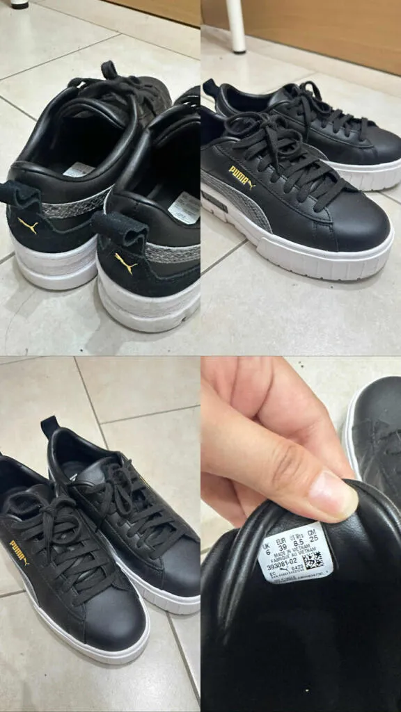 Puma sneakers (barely used)